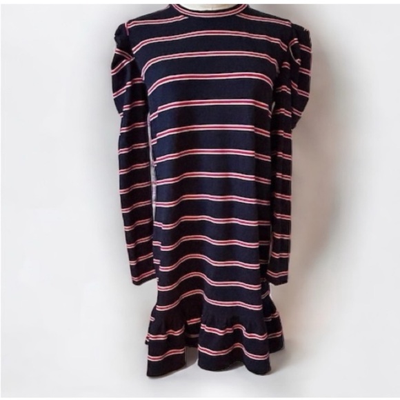 The Fifth Label Anthropologie striped nautical preppy mini dress. - Picture 5 of 5